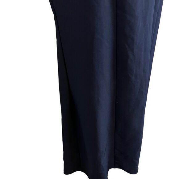 Show Me Your Mumu Womens Navy Fit & Flare V-Neck Mermaid Formal Maxi Dress sz M - Picture 4 of 15